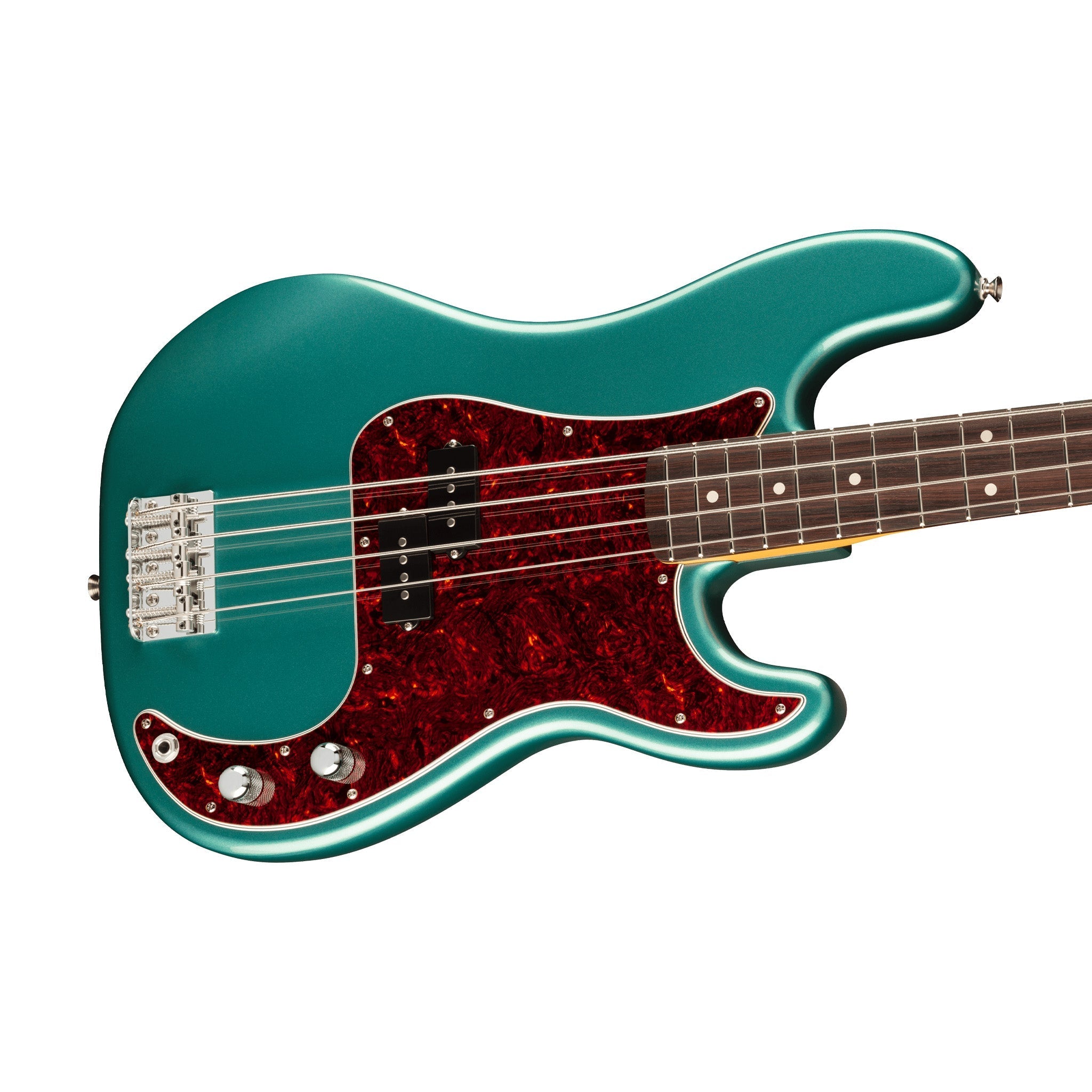 Fender American Professional Classic Precision Bass Guitar, RW FB, Faded Sherwood Green Metallic |  FENDER |  BASS GUITAR |  Zoso Music