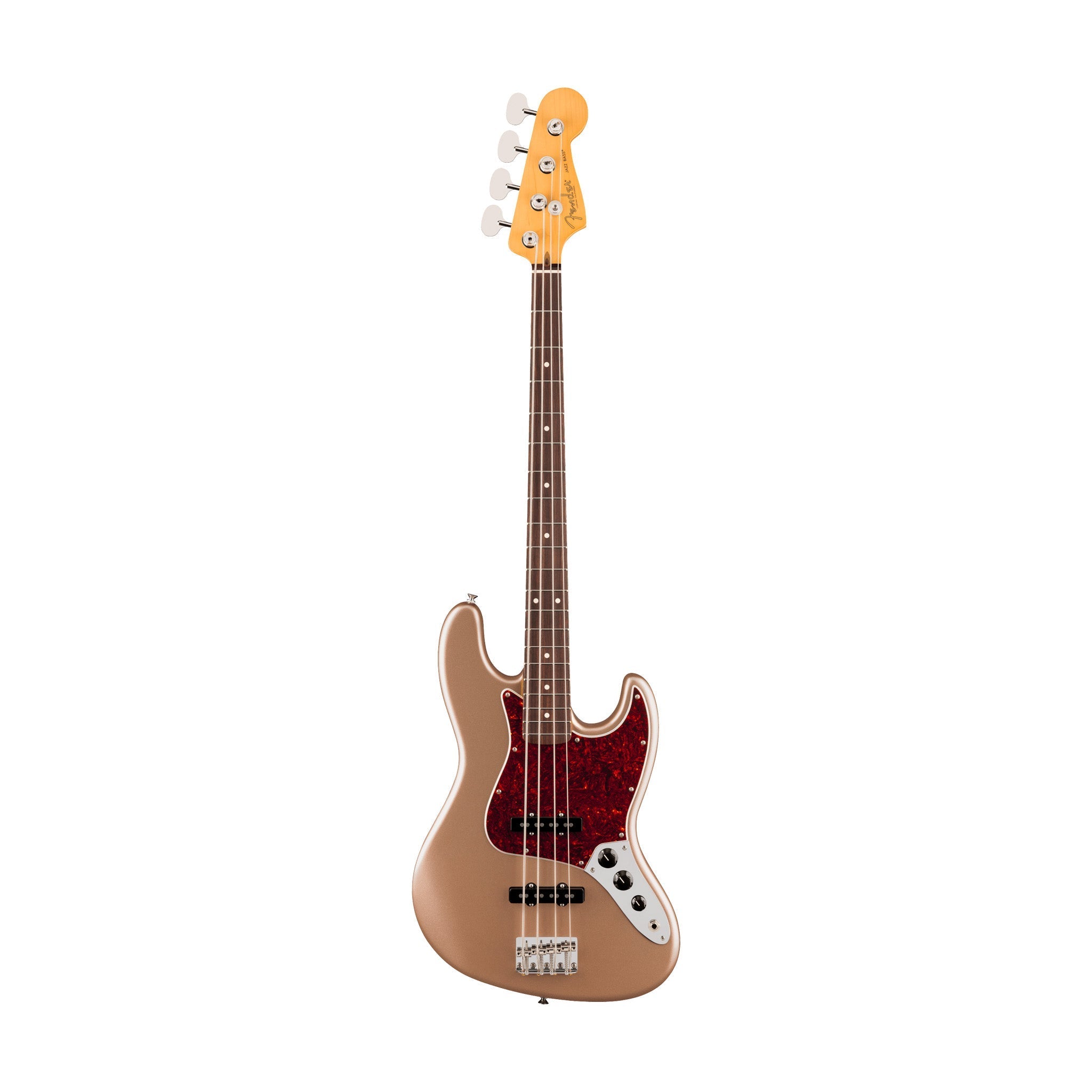Fender American Professional Classic Jazz Bass Electric Guitar, RW FB, Faded Firemist Gold |  FENDER |  BASS GUITAR |  Zoso Music