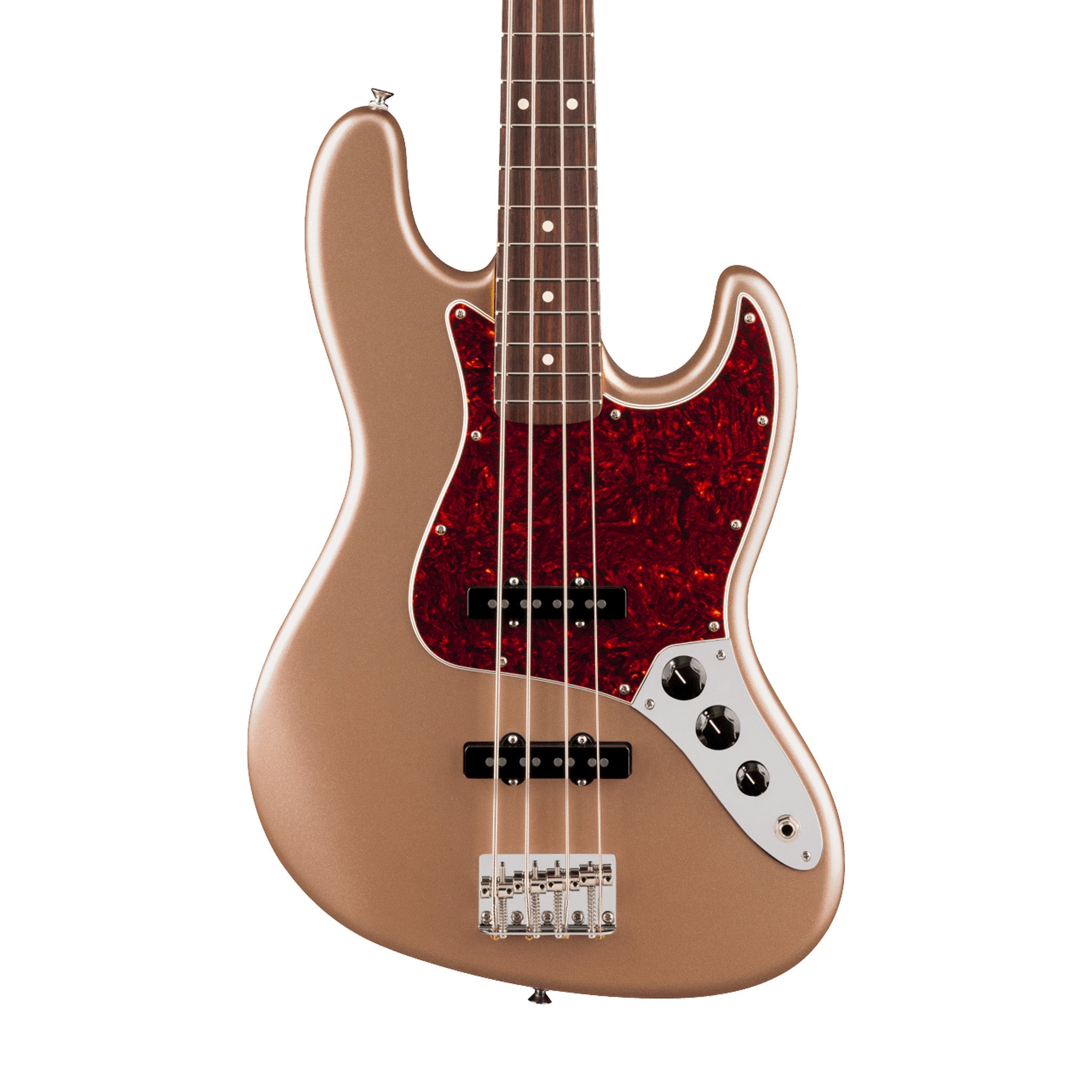 Fender American Professional Classic Jazz Bass Electric Guitar, RW FB, Faded Firemist Gold | Zoso Music Sdn Bhd