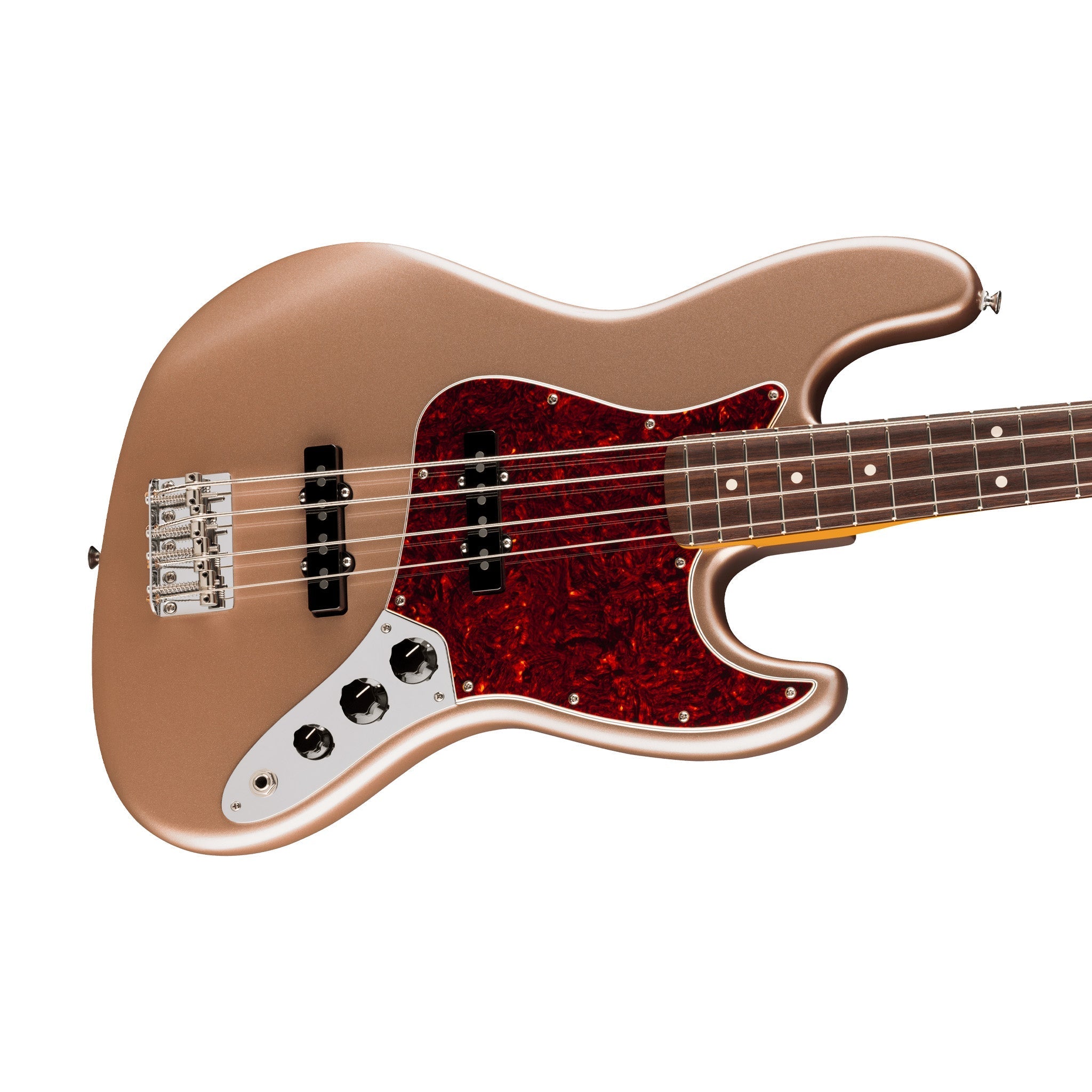 Fender American Professional Classic Jazz Bass Electric Guitar, RW FB, Faded Firemist Gold |  FENDER |  BASS GUITAR |  Zoso Music