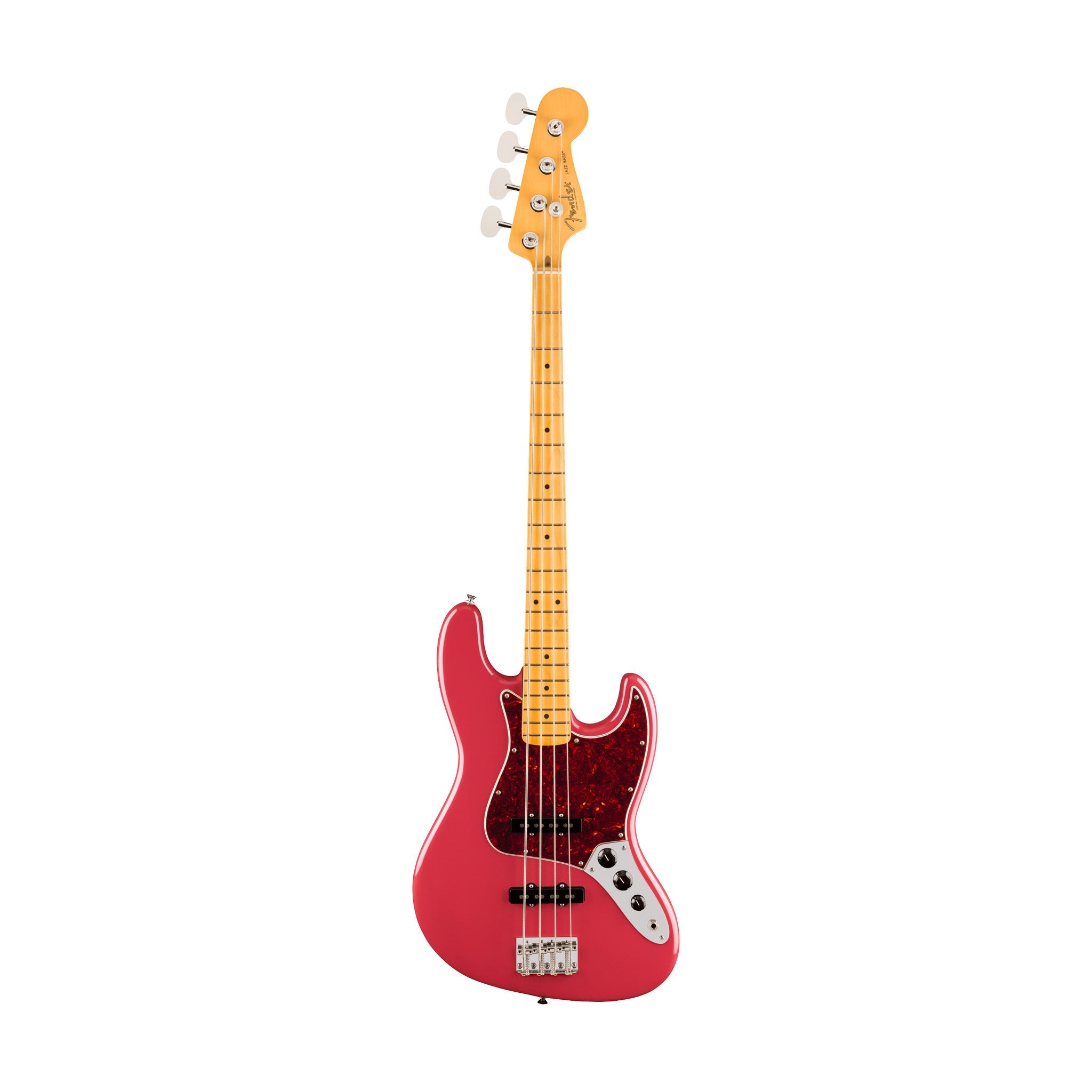 Fender American Professional Classic Jazz Bass Electric Guitar, Maple FB, Faded Dakota Red |  FENDER |  BASS GUITAR |  Zoso Music