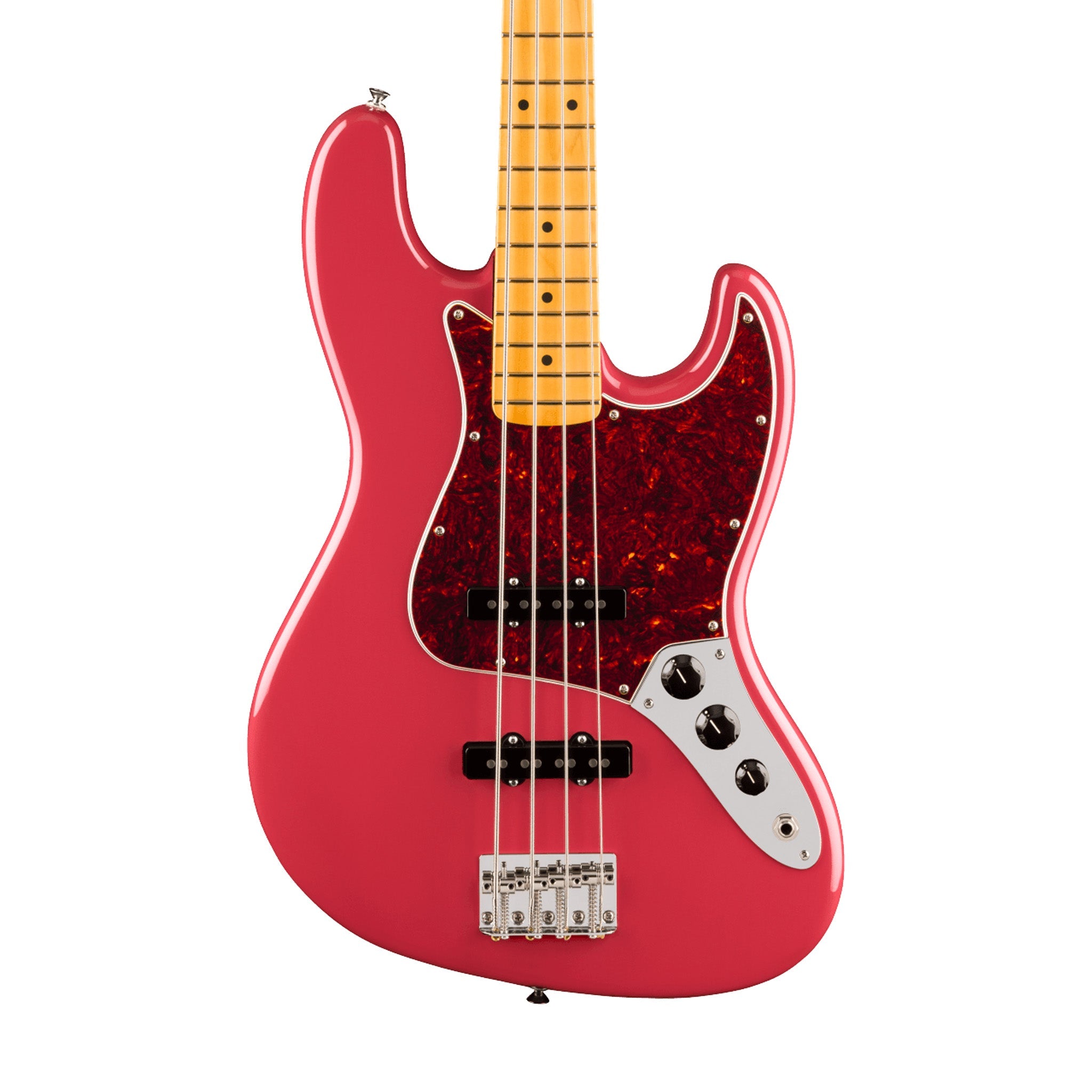 Fender American Professional Classic Jazz Bass Electric Guitar, Maple FB, Faded Dakota Red | Zoso Music Sdn Bhd