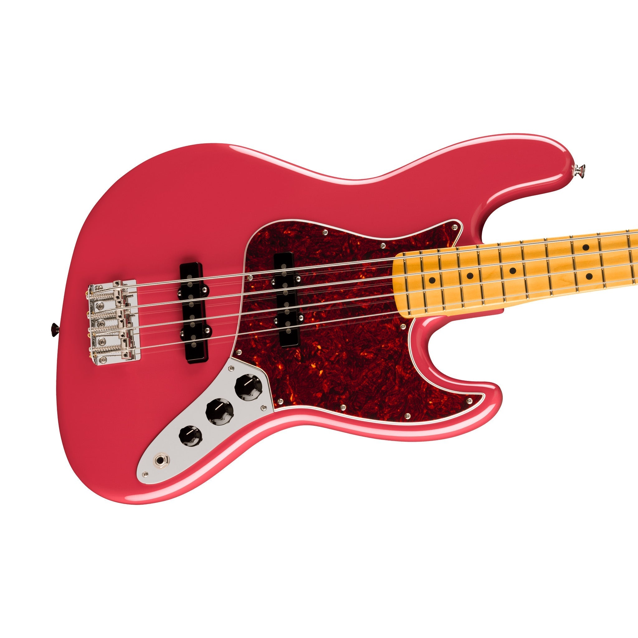 Fender American Professional Classic Jazz Bass Electric Guitar, Maple FB, Faded Dakota Red |  FENDER |  BASS GUITAR |  Zoso Music