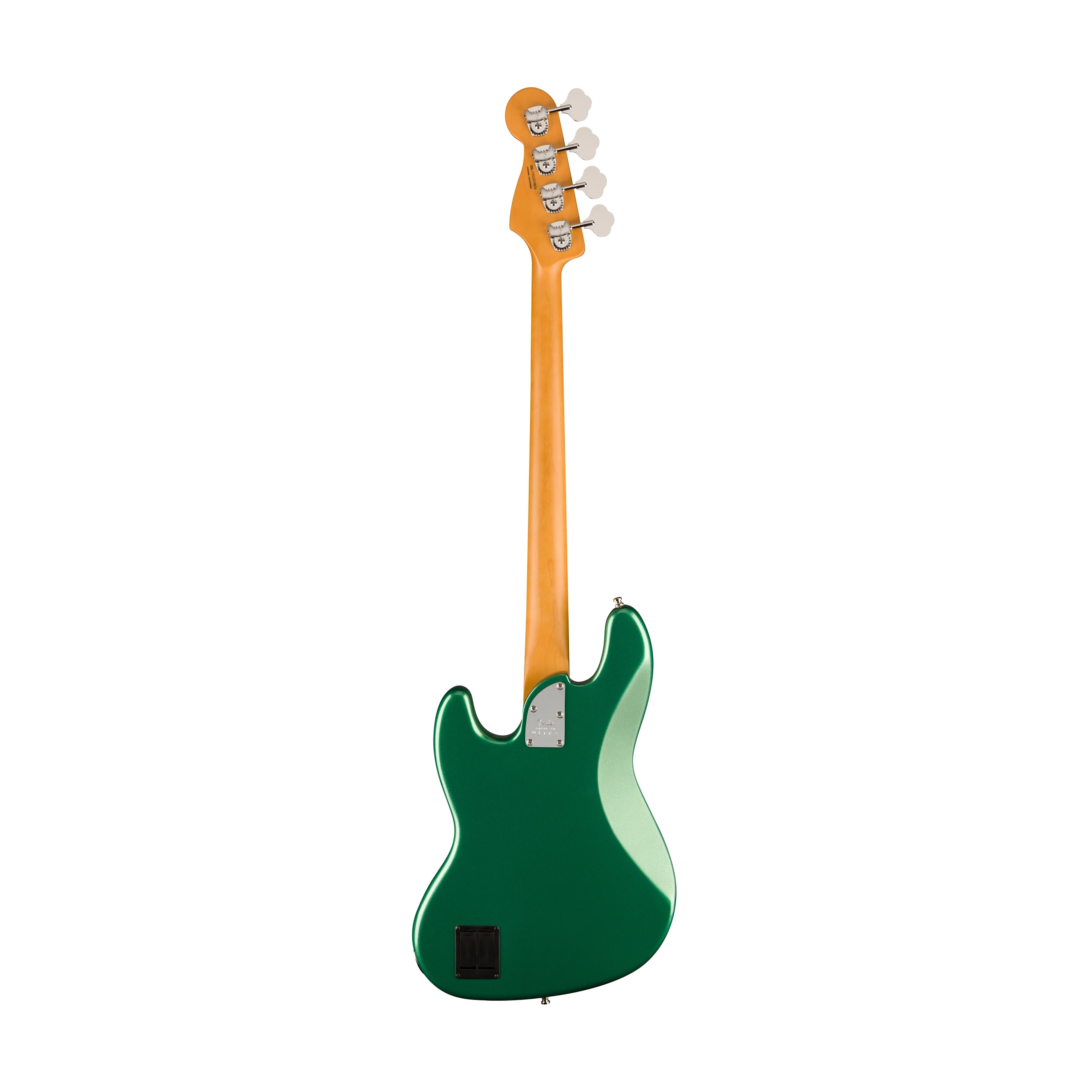 Fender FSR American Ultra Jazz Bass Guitar, Ebony FB, Mystic Pine Green |  FENDER |  BASS GUITAR |  Zoso Music