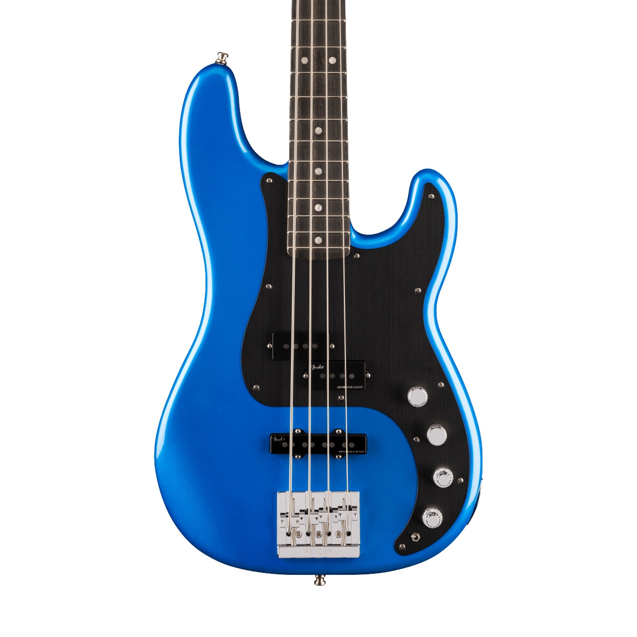 Fender American Ultra II Precision Bass Guitar, Ebony FB, Noble Blue | Zoso Music Sdn Bhd