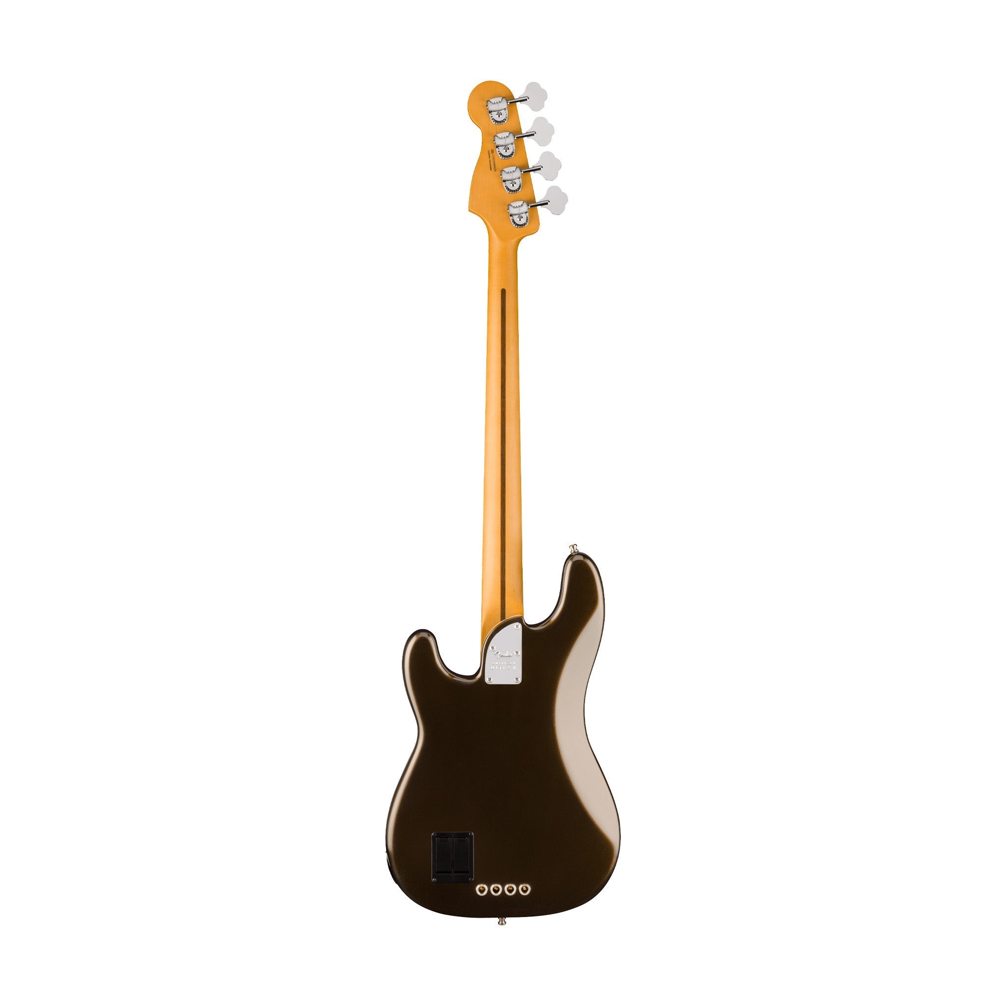 Fender American Ultra II Precision Bass Guitar, Ebony FB, Texas Tea |  FENDER |  BASS GUITAR |  Zoso Music