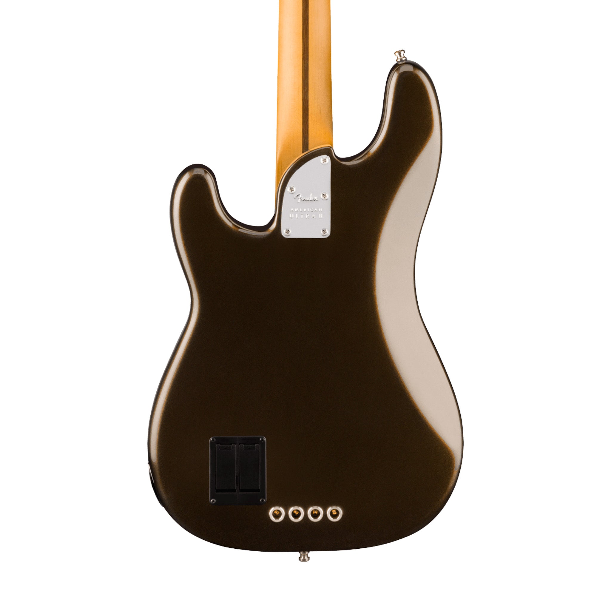 Fender American Ultra II Precision Bass Guitar, Ebony FB, Texas Tea |  FENDER |  BASS GUITAR |  Zoso Music