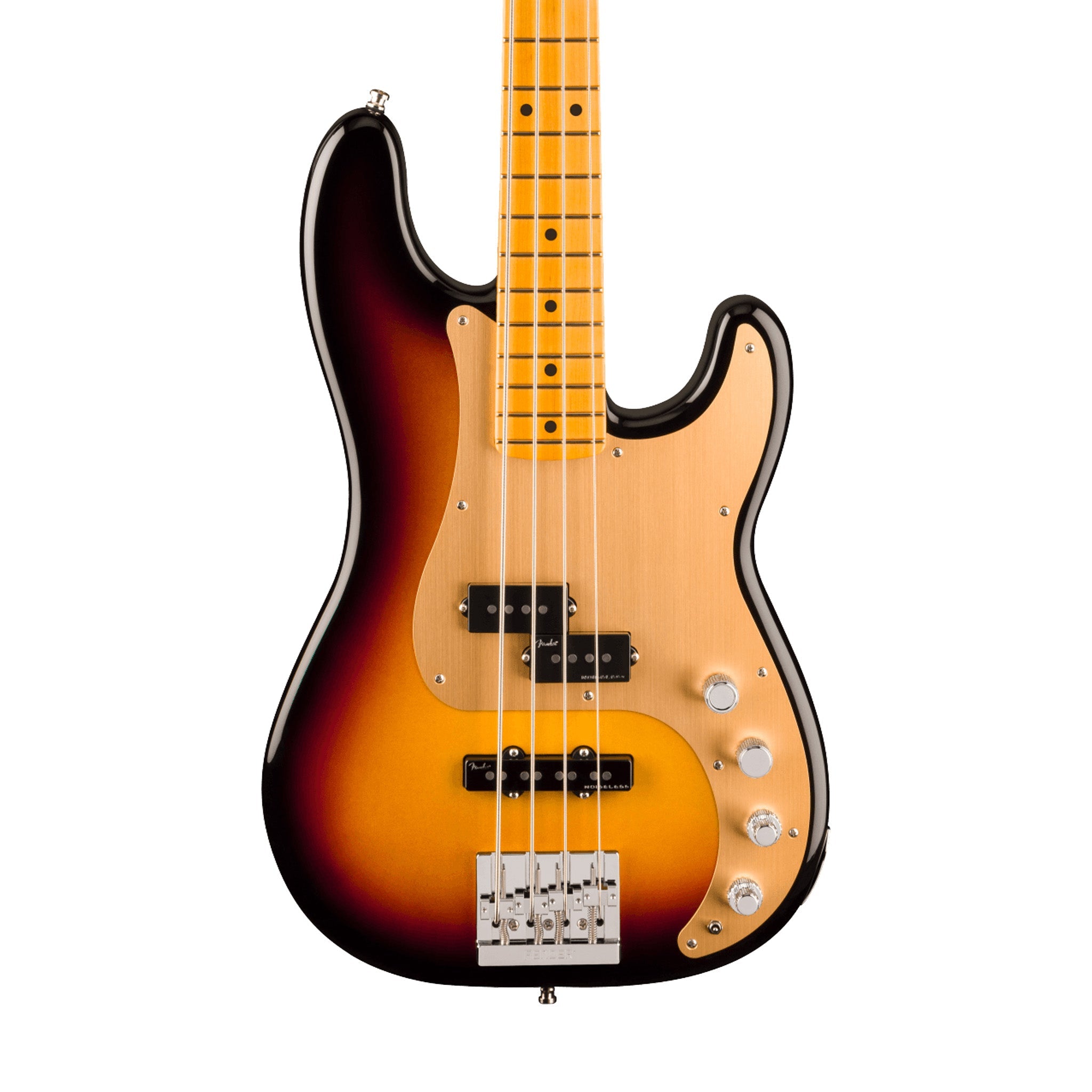 Fender American Ultra II Precision Bass Guitar, Maple FB, Ultraburst | Zoso Music Sdn Bhd