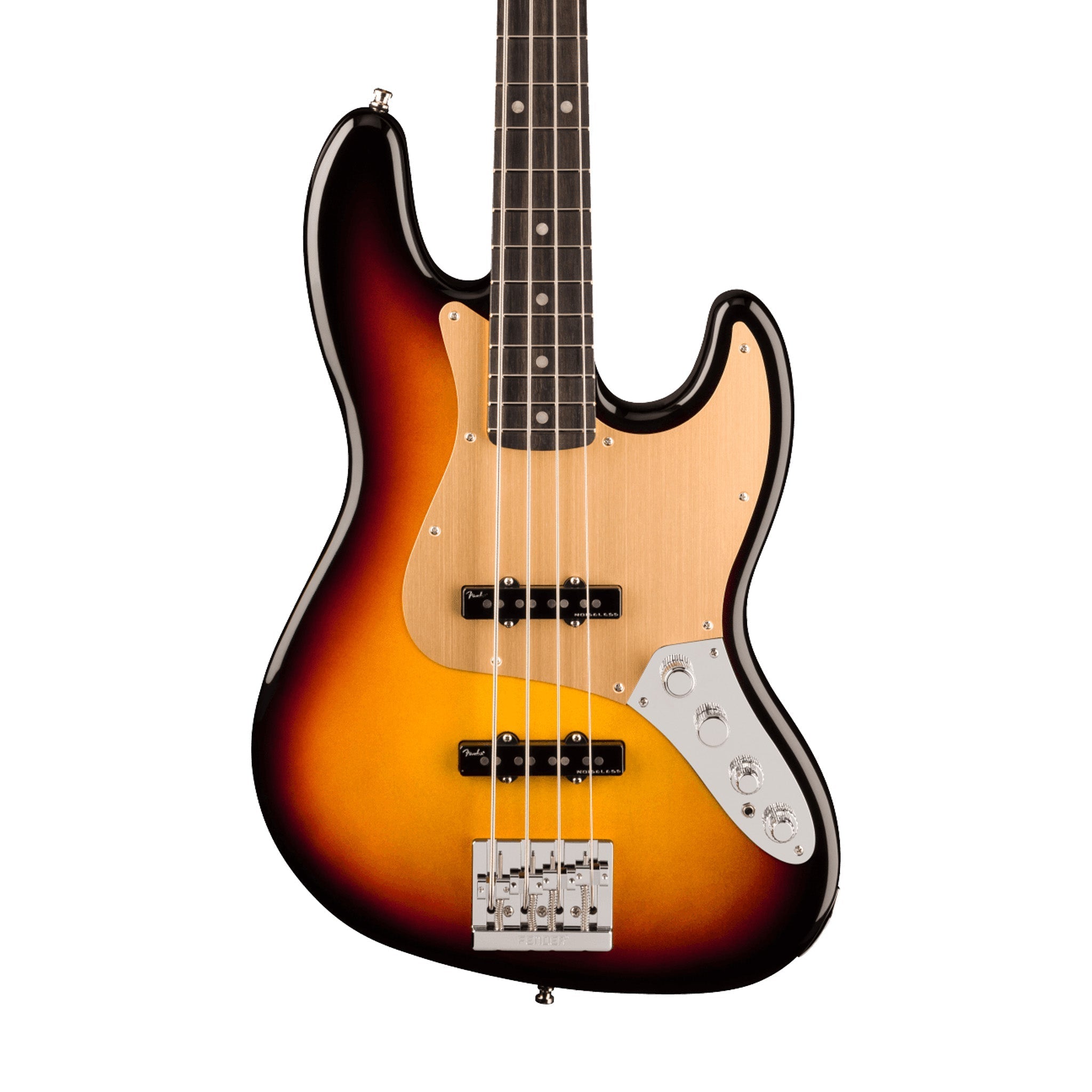 Fender American Ultra II Jazz Bass Guitar, Ebony FB, Ultraburst |  FENDER |  BASS GUITAR |  Zoso Music