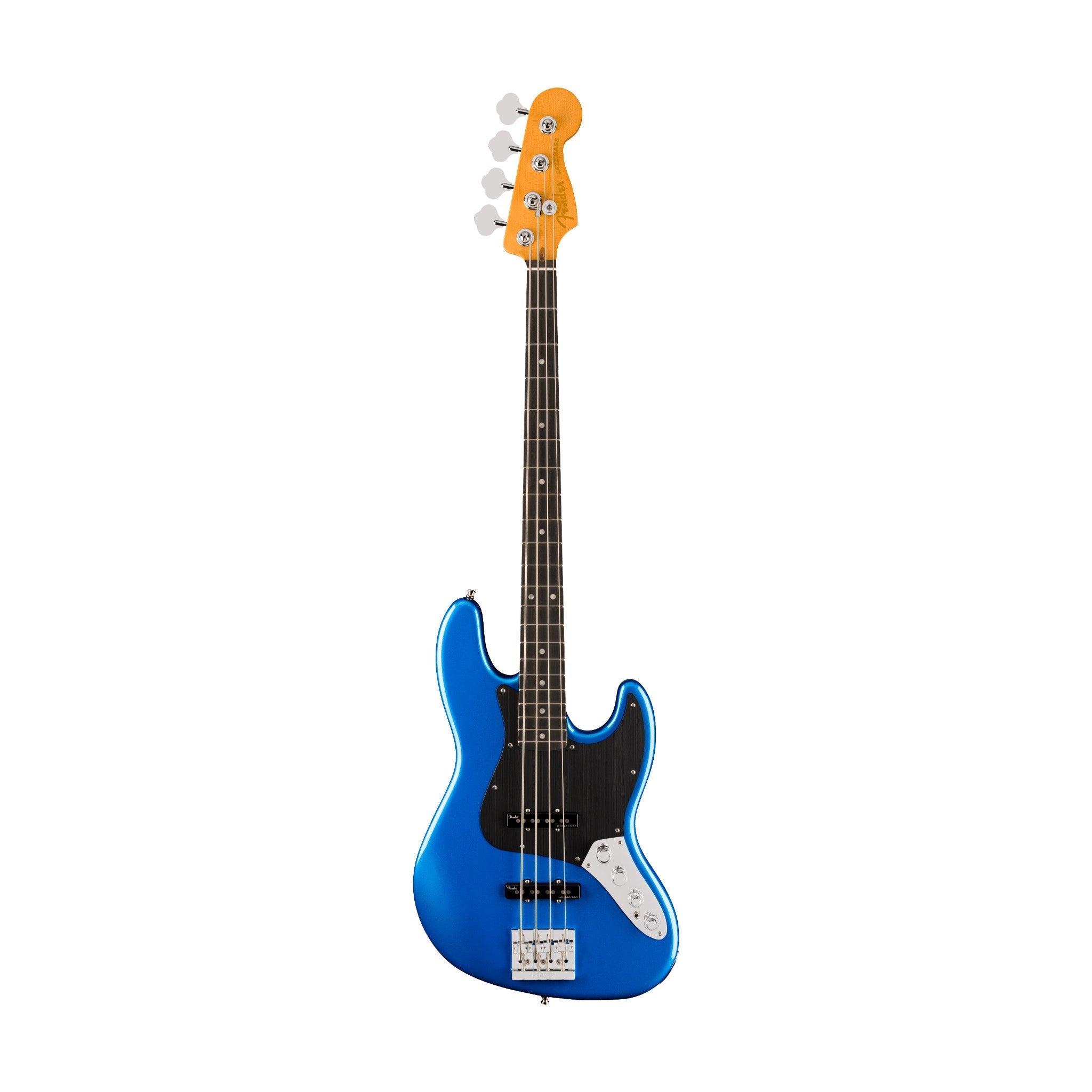 Fender American Ultra II Jazz Bass Guitar, Ebony FB, Noble Blue |  FENDER |  BASS GUITAR |  Zoso Music
