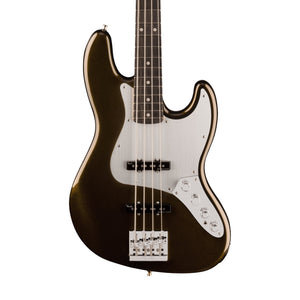 Fender American Ultra II Jazz Bass Guitar, Ebony FB, Texas Tea |  FENDER |  BASS GUITAR |  Zoso Music