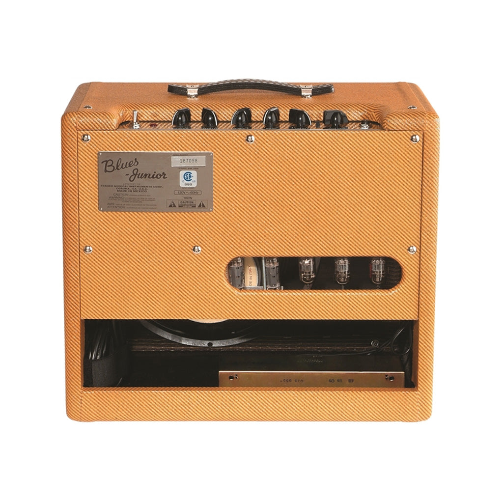 Fender Blues Junior Guitar Combo Tube Amplifier, Lacquered Tweed, 230V EUR |  FENDER |  POWER AMPLIFIER |  Zoso Music
