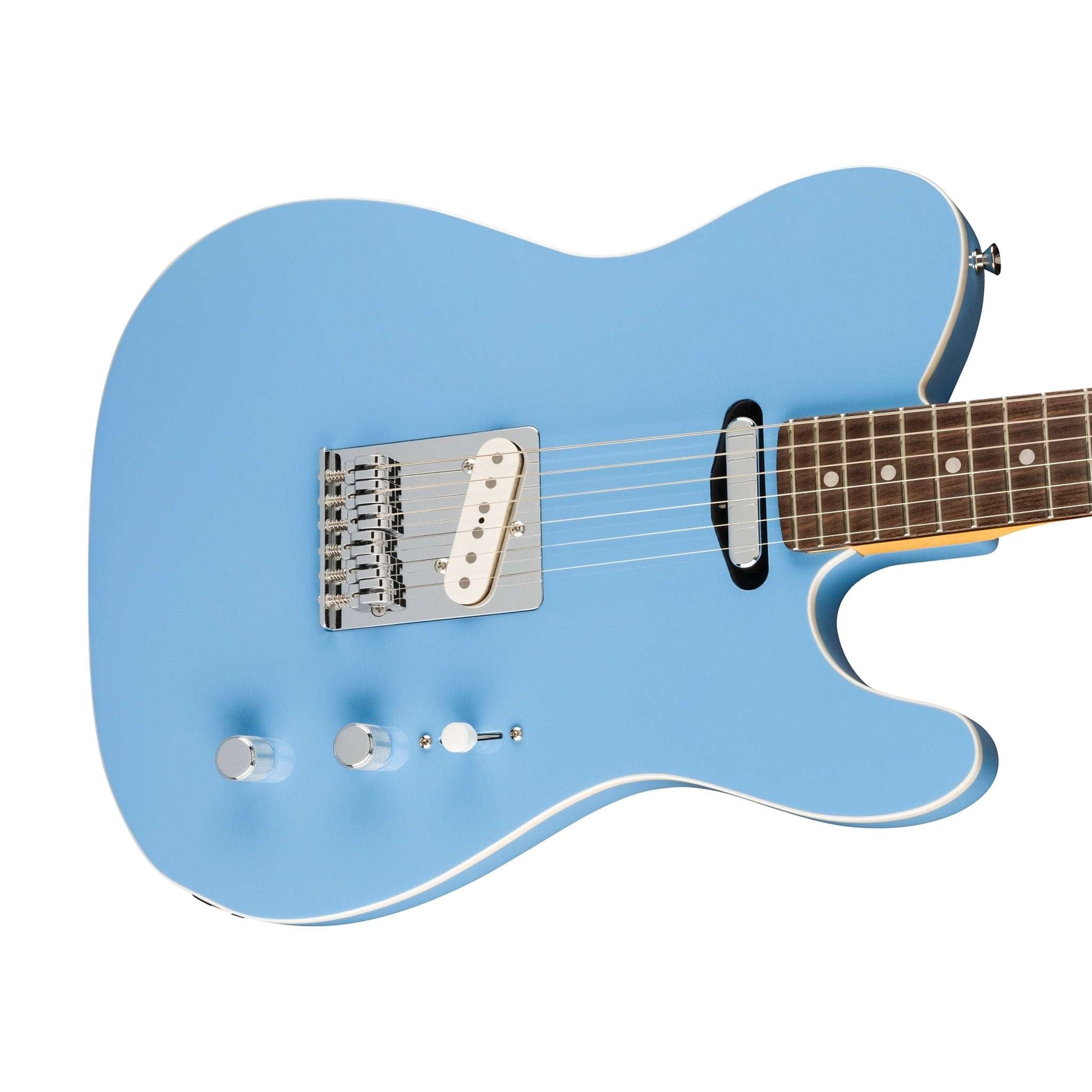 Fender Aerodyne Special Telecaster Electric Guitar, RW FB, California Blue