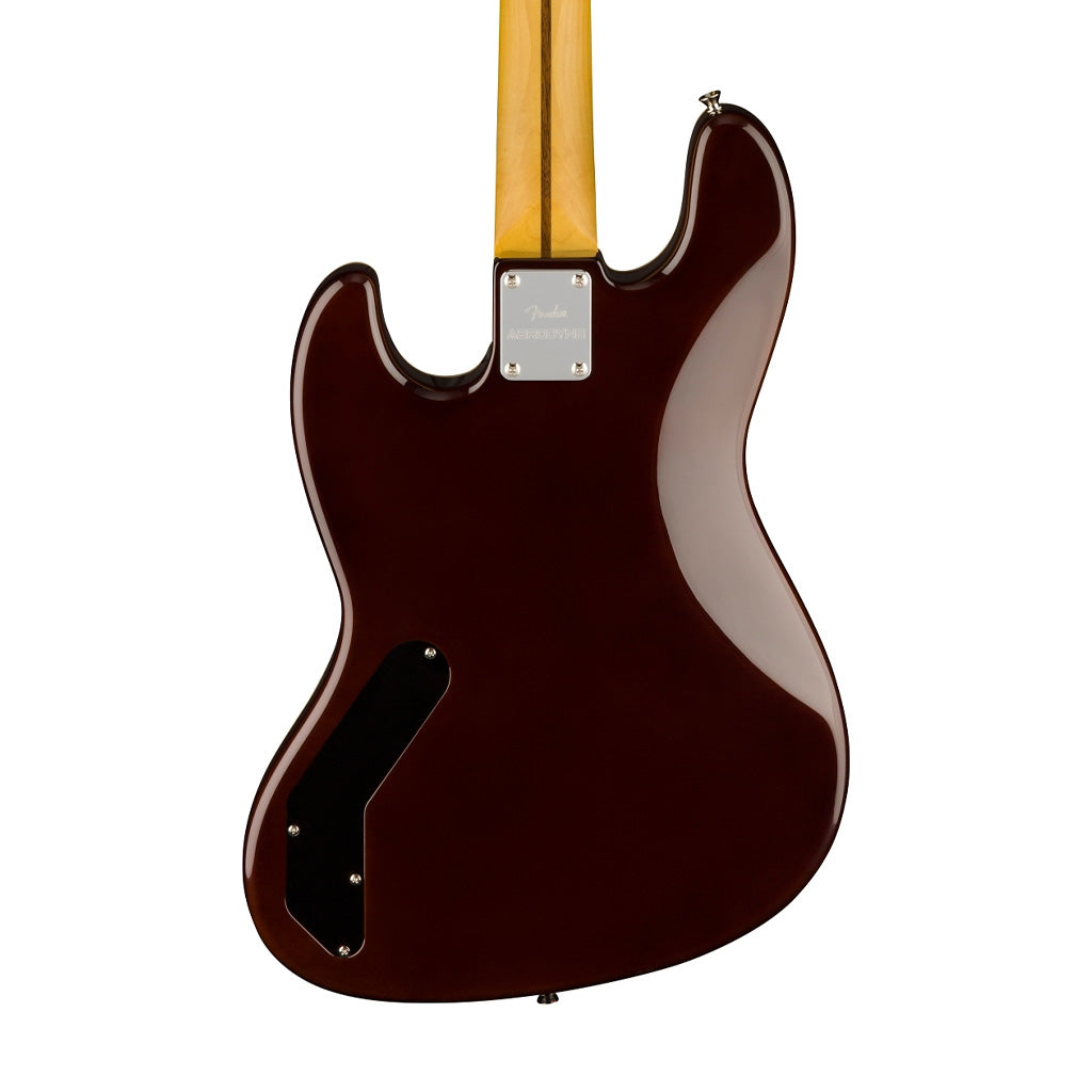Fender Aerodyne Special Jazz Bass Guitar, RW FB, Chocolate Burst