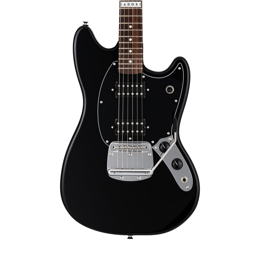 Fender Chili Beans. Moto Mustang Electric Guitar, RW FB, Black | Zoso Music Sdn Bhd