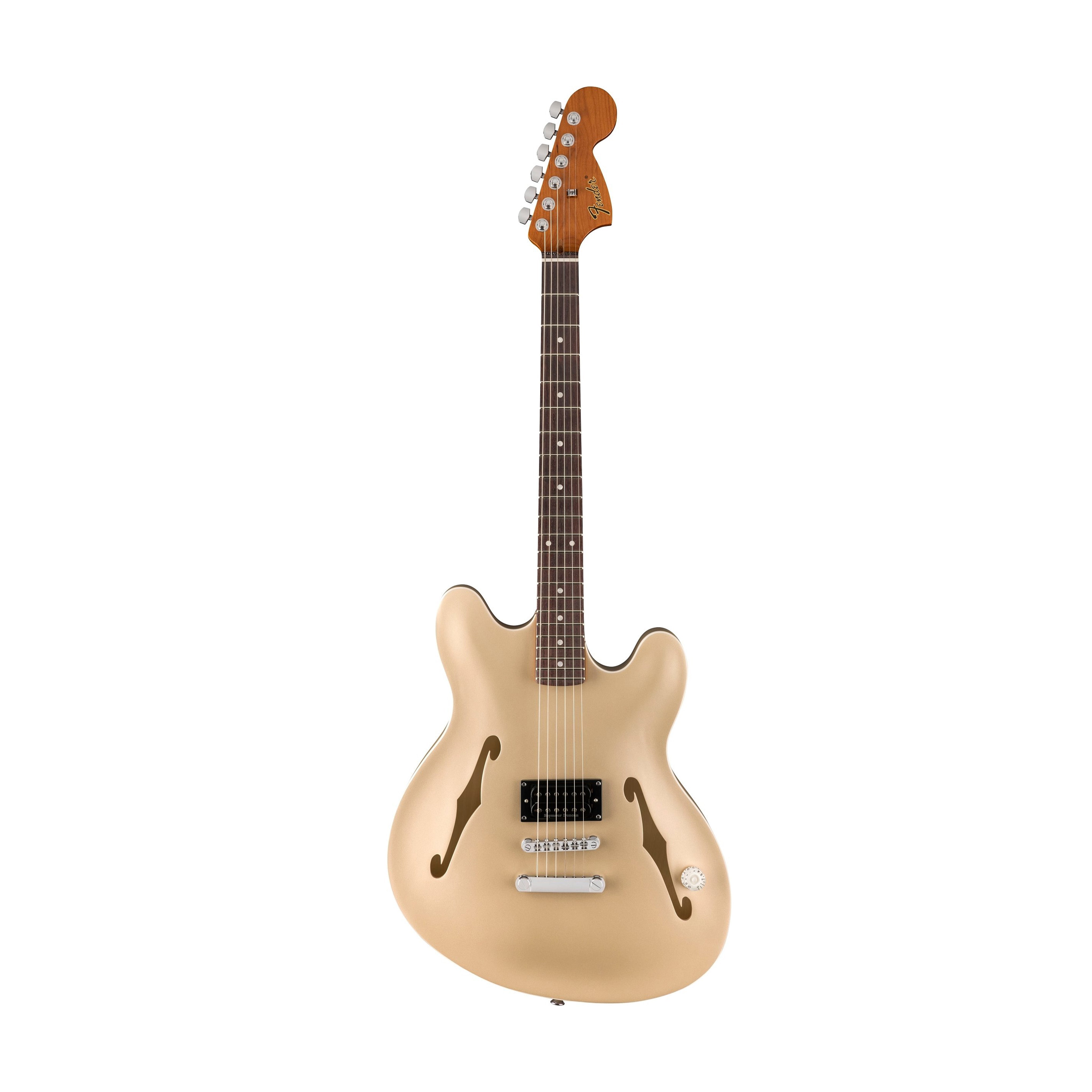 Fender Tom DeLonge Starcaster Electric Guitar, RW FB, Shoreline Gold |  FENDER |  ELECTRIC GUITAR |  Zoso Music