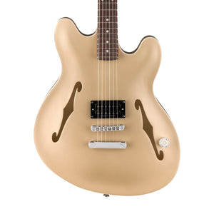 Fender Tom DeLonge Starcaster Electric Guitar, RW FB, Shoreline Gold | Zoso Music Sdn Bhd