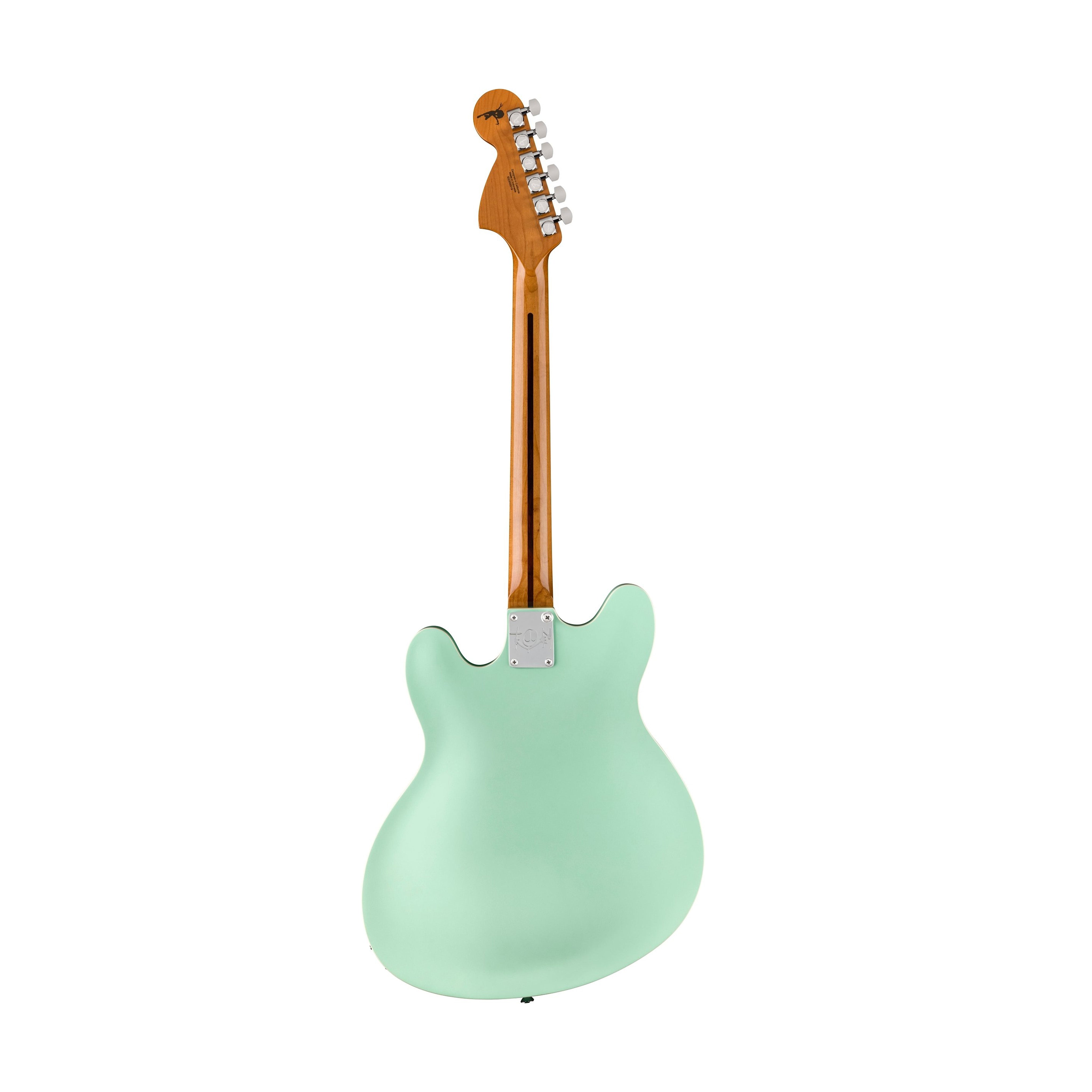 Fender Tom DeLonge Starcaster Electric Guitar, RW FB, Surf Green |  FENDER |  ELECTRIC GUITAR |  Zoso Music