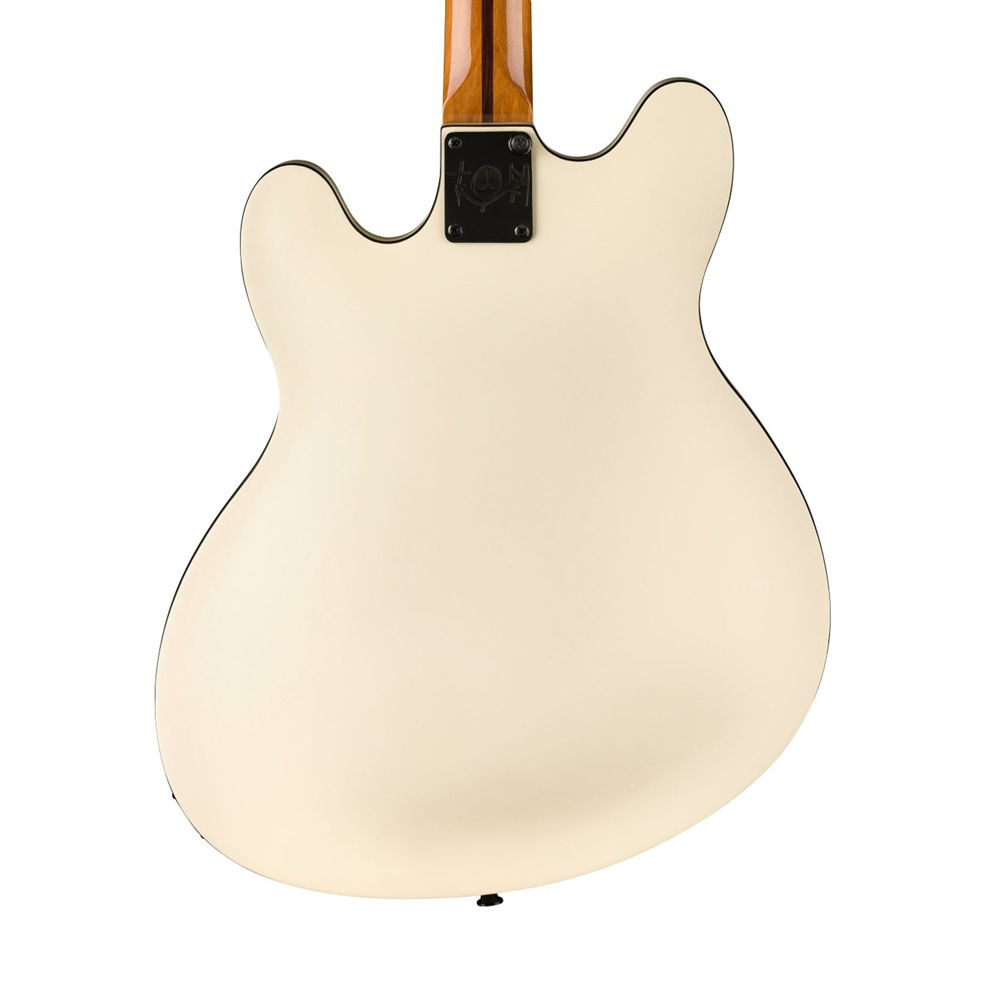 Fender Tom DeLonge Starcaster Electric Guitar, RW FB, Olympic White |  FENDER |  ELECTRIC GUITAR |  Zoso Music