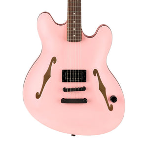 Fender Tom DeLonge Starcaster Electric Guitar, RW FB, Shell Pink | Zoso Music Sdn Bhd