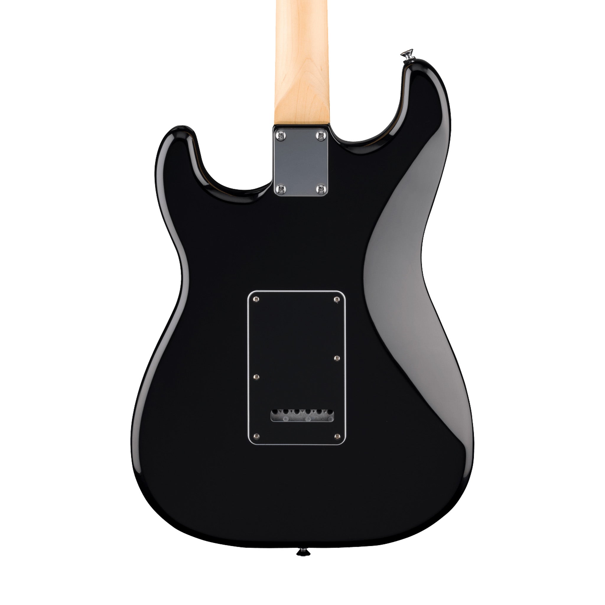 Fender Standard Stratocaster HSS Electric Guitar, Laurel FB, Black