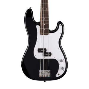 Fender Standard Precision Bass Guitar, Laurel FB, Black | Zoso Music Sdn Bhd