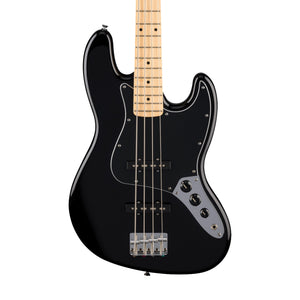 Fender Standard Jazz Bass Guitar, Maple FB, Black | Zoso Music Sdn Bhd