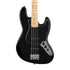 Fender Standard Jazz Bass Guitar, Maple FB, Black | Zoso Music Sdn Bhd