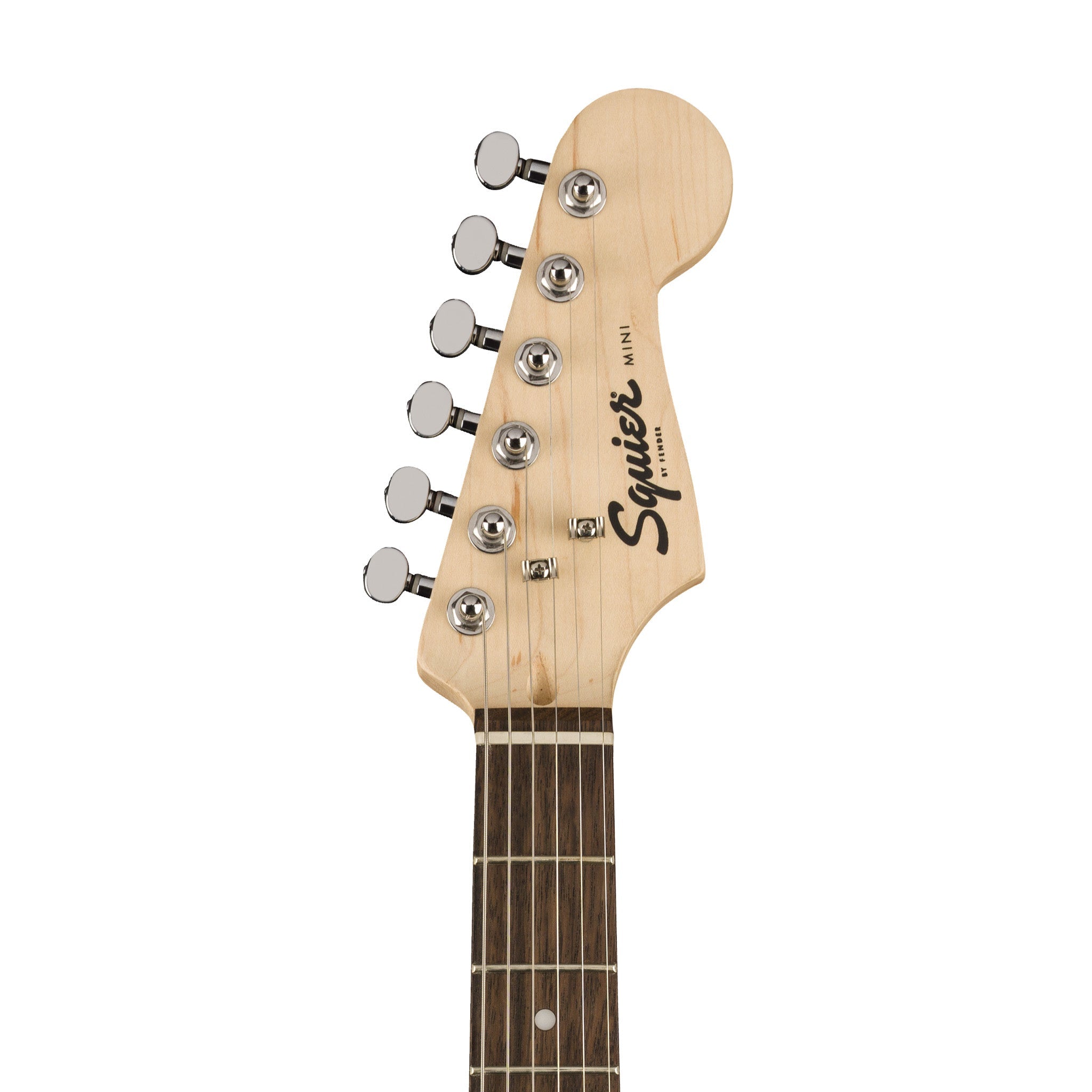 Squier FSR Mini Stratocaster Electric Guitar, Laurel FB, Surf Green |  SQUIER BY FENDER |  ELECTRIC GUITAR |  Zoso Music