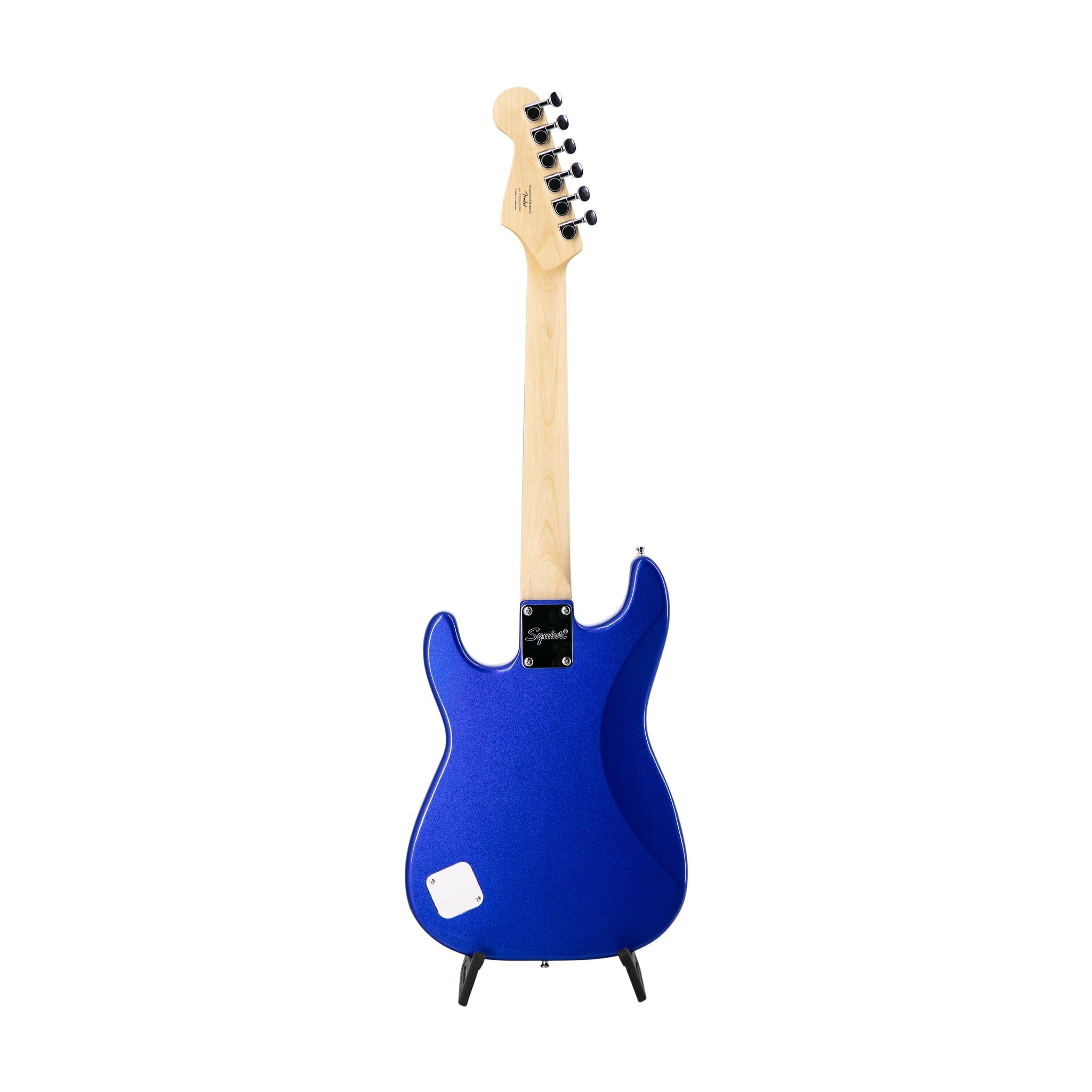 Squier FSR Mini Stratocaster Electric Guitar, Laurel FB, Imperial Blue |  SQUIER BY FENDER |  ELECTRIC GUITAR |  Zoso Music