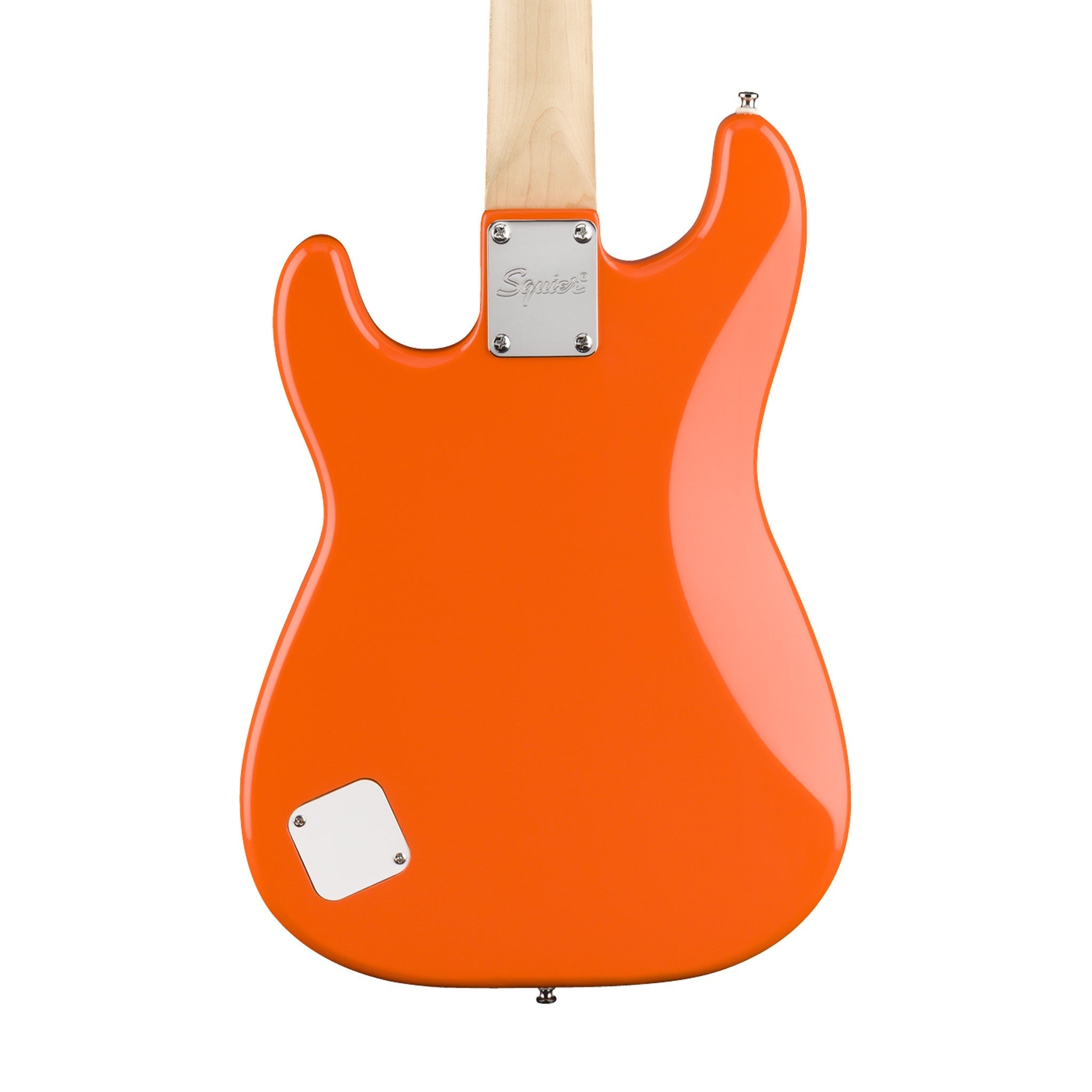 Squier FSR Mini Stratocaster Electric Guitar, Maple FB, Tahitian Coral |  SQUIER BY FENDER |  ELECTRIC GUITAR |  Zoso Music