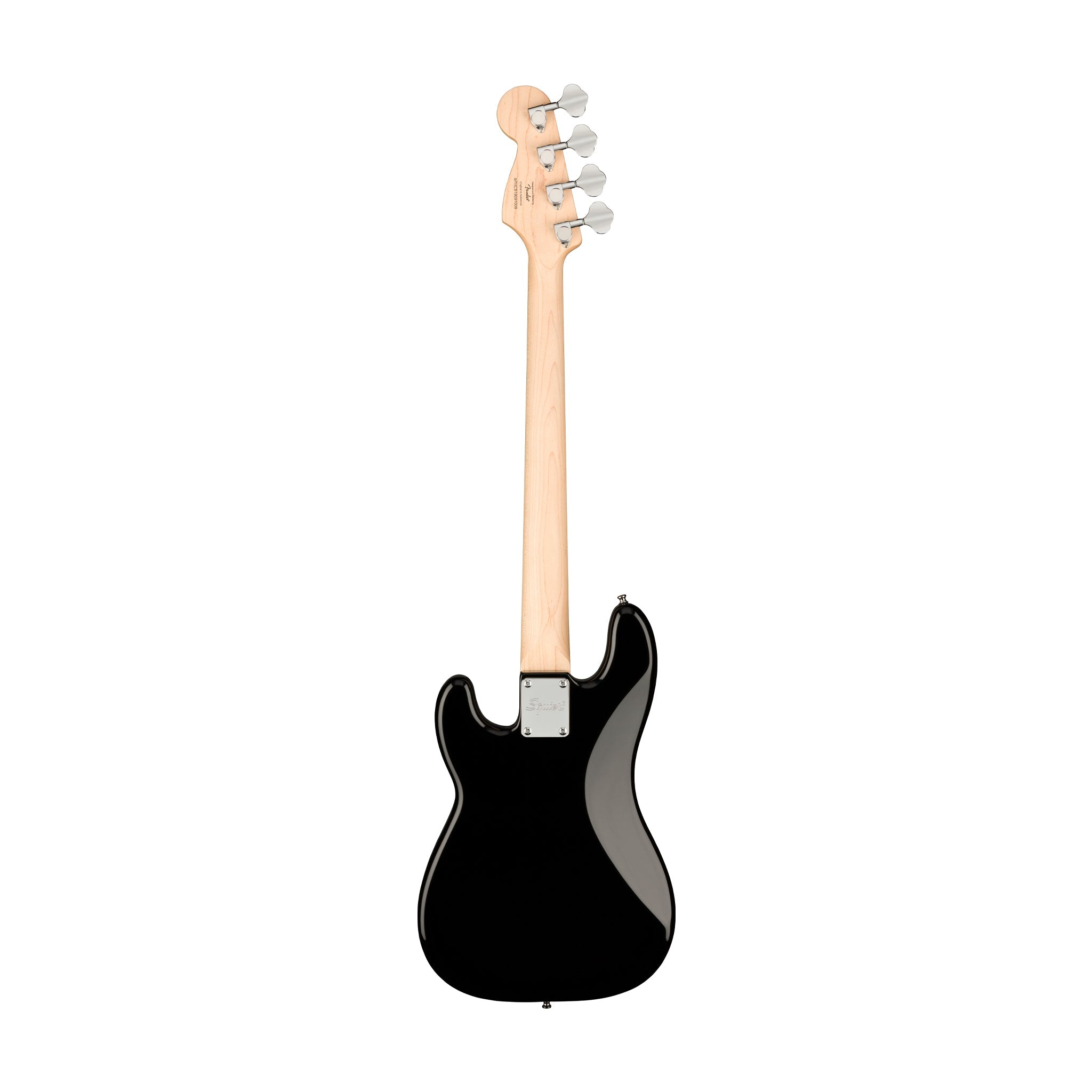 Squier Mini Precision Bass Guitar, Laurel FB, Black