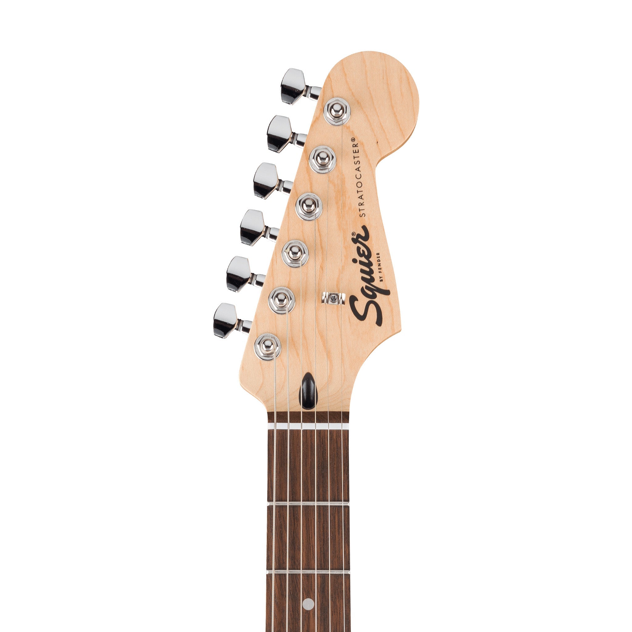 Squier FSR Sonic Stratocaster Electric Guitar w/White Pickguard, Laurel FB, Fiesta Red |  SQUIER BY FENDER |  ELECTRIC GUITAR |  Zoso Music