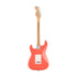 Squier FSR Sonic Stratocaster Electric Guitar w/White Pickguard, Maple FB, Tahitian Coral |  SQUIER BY FENDER |  ELECTRIC GUITAR |  Zoso Music