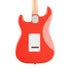 Squier FSR Sonic Stratocaster Electric Guitar w/White Pickguard, Maple FB, Fiesta Red |  SQUIER BY FENDER |  ELECTRIC GUITAR |  Zoso Music