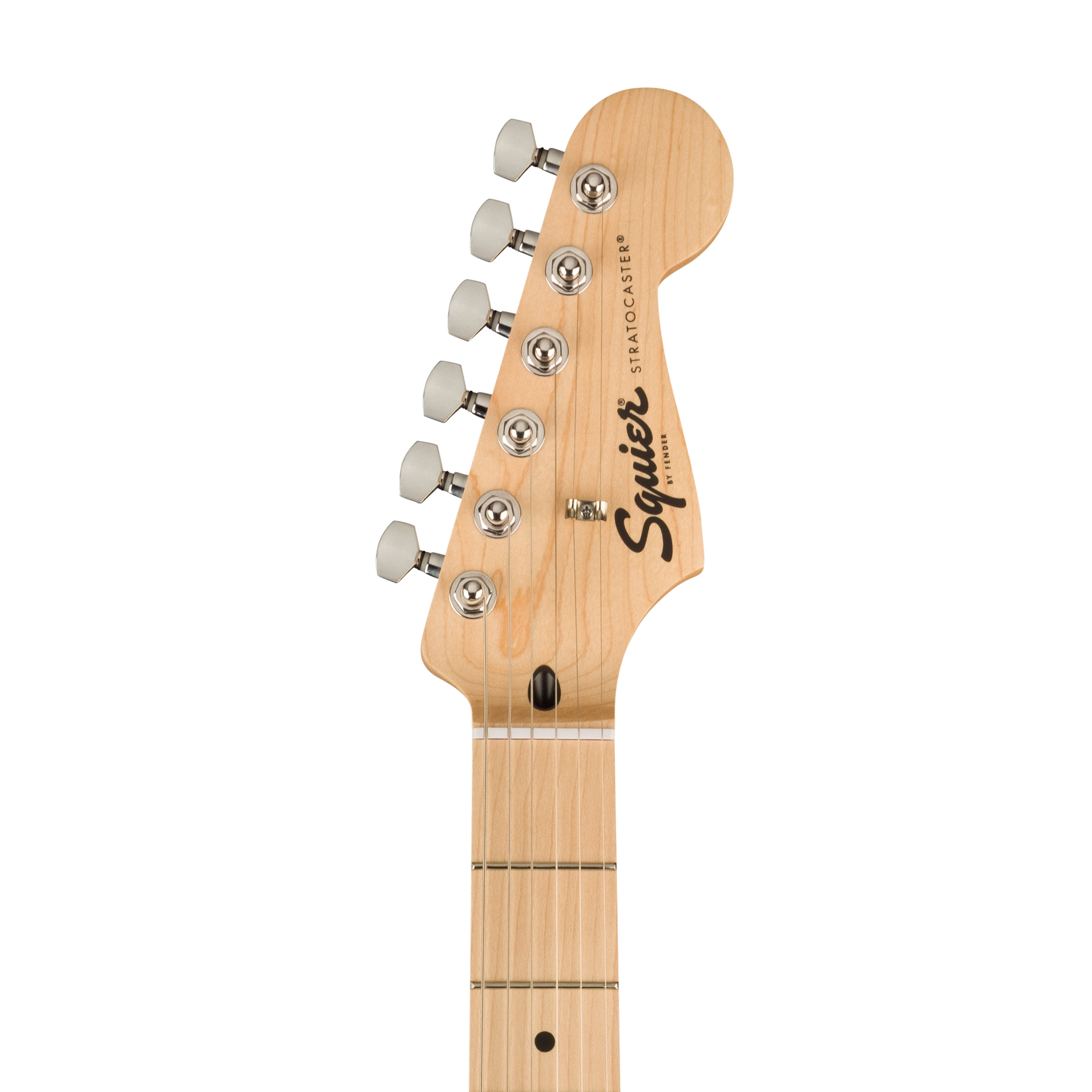 Squier FSR Sonic Stratocaster Electric Guitar w/White Pickguard, Maple FB, Arctic White |  SQUIER BY FENDER |  ELECTRIC GUITAR |  Zoso Music