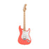 Squier Sonic Stratocaster HSS Electric Guitar w/White Pickguard, Maple FB, Tahitian Coral |  SQUIER BY FENDER |  ELECTRIC GUITAR |  Zoso Music