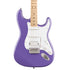Squier FSR Sonic Stratocaster HSS Electric Guitar w/White Pickguard, Maple FB, Ultraviolet | Zoso Music Sdn Bhd