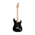 Squier Sonic Stratocaster HSS Electric Guitar w/Black Pickguard, Maple FB, Black |  SQUIER BY FENDER |  ELECTRIC GUITAR |  Zoso Music