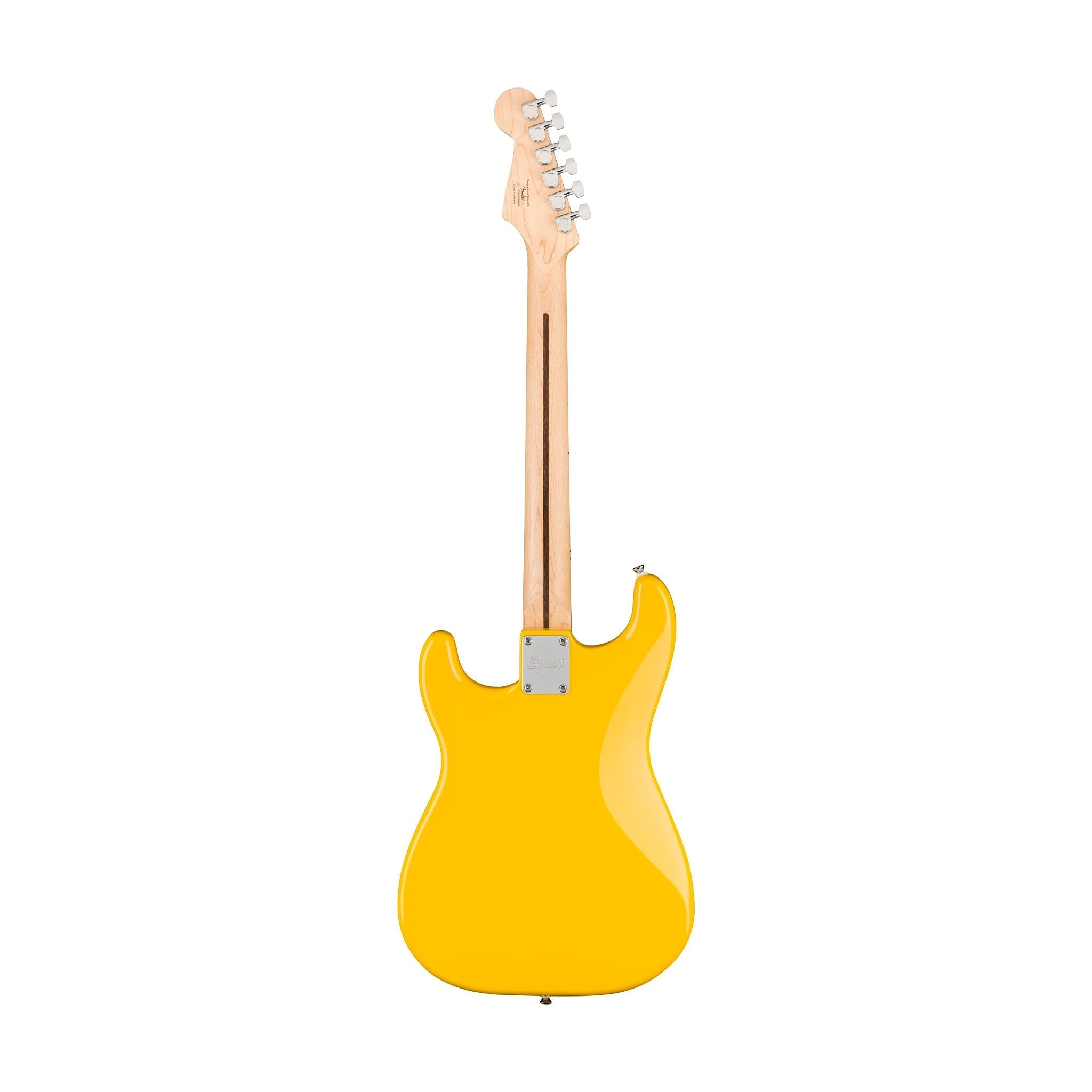 Squier Limited Edition Sonic Stratocaster HT Electric Guitar w/White Pickguard, Maple FB, Graffiti Yellow |  SQUIER BY FENDER |  ELECTRIC GUITAR |  Zoso Music
