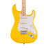 Squier Limited Edition Sonic Stratocaster HT Electric Guitar w/White Pickguard, Maple FB, Graffiti Yellow | Zoso Music Sdn Bhd