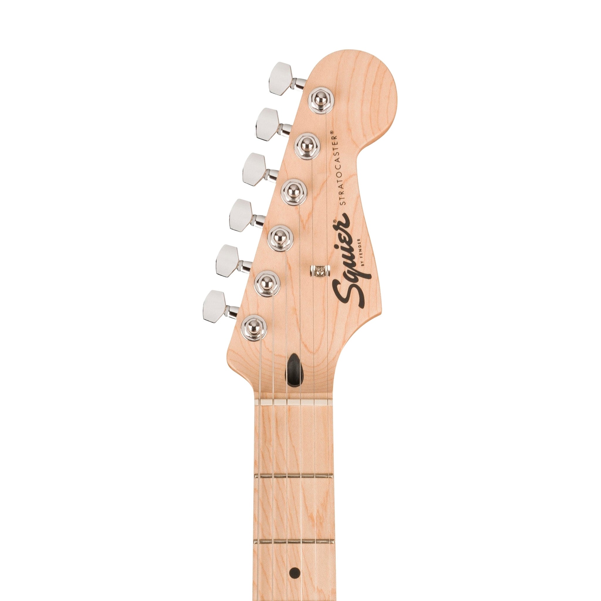 Squier Limited Edition Sonic Stratocaster HT Electric Guitar w/White Pickguard, Maple FB, Graffiti Yellow |  SQUIER BY FENDER |  ELECTRIC GUITAR |  Zoso Music