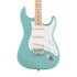 Squier FSR Sonic Stratocaster HT Electric Guitar w/White Pickguard, Maple FB, Tropical Turquoise | Zoso Music Sdn Bhd