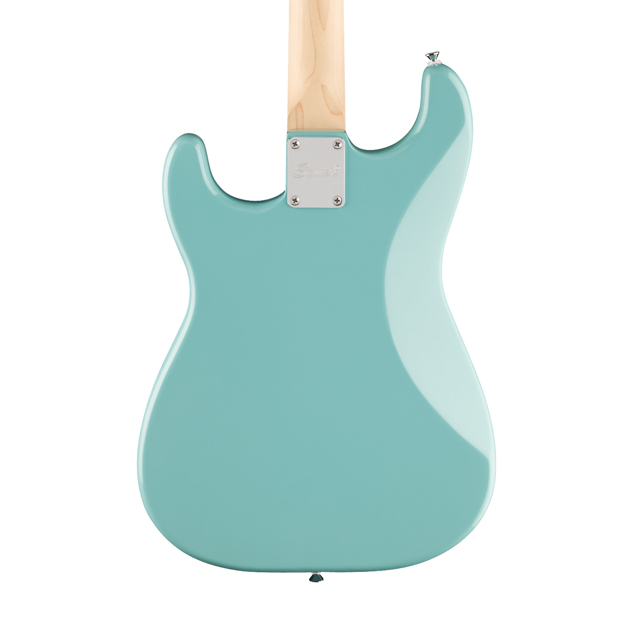 Squier FSR Sonic Stratocaster HT Electric Guitar w/White Pickguard, Maple FB, Tropical Turquoise |  SQUIER BY FENDER |  ELECTRIC GUITAR |  Zoso Music