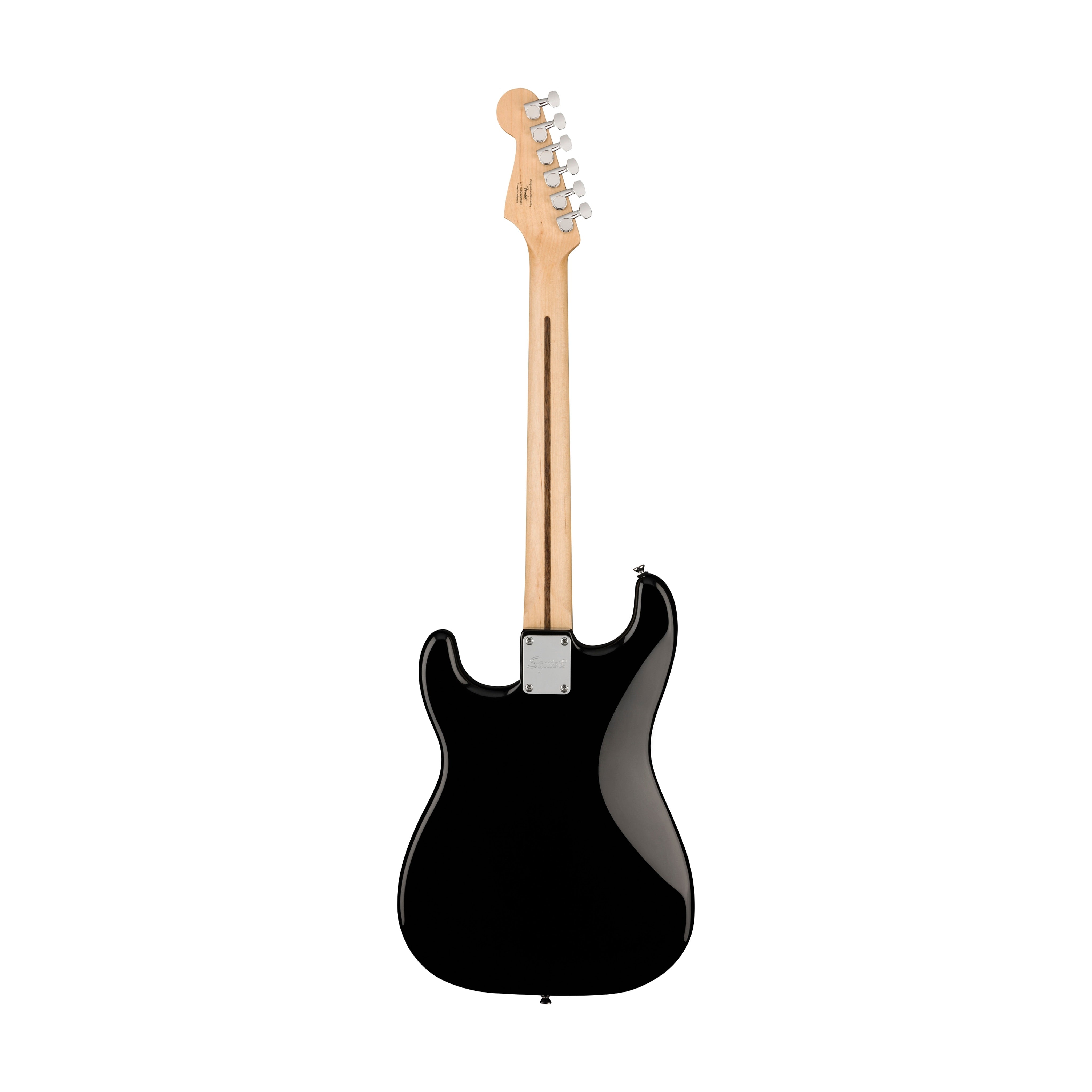 Squier Sonic Stratocaster HT H Electric Guitar w/Black Pickguard, Laurel FB, Black