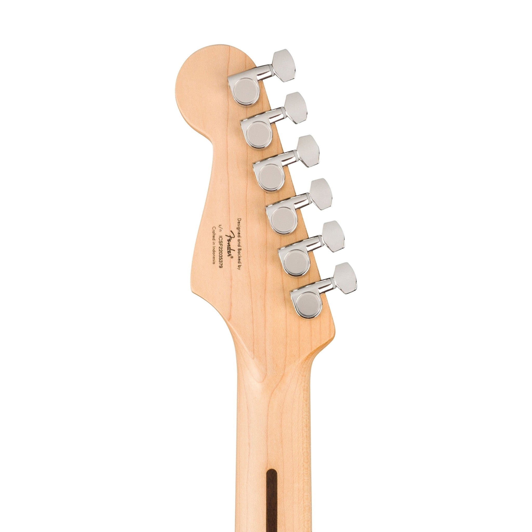 Squier Limited Edition Sonic Stratocaster HT H Electric Guitar w/White Pickguard, Maple FB, California Blue |  SQUIER BY FENDER |  ELECTRIC GUITAR |  Zoso Music