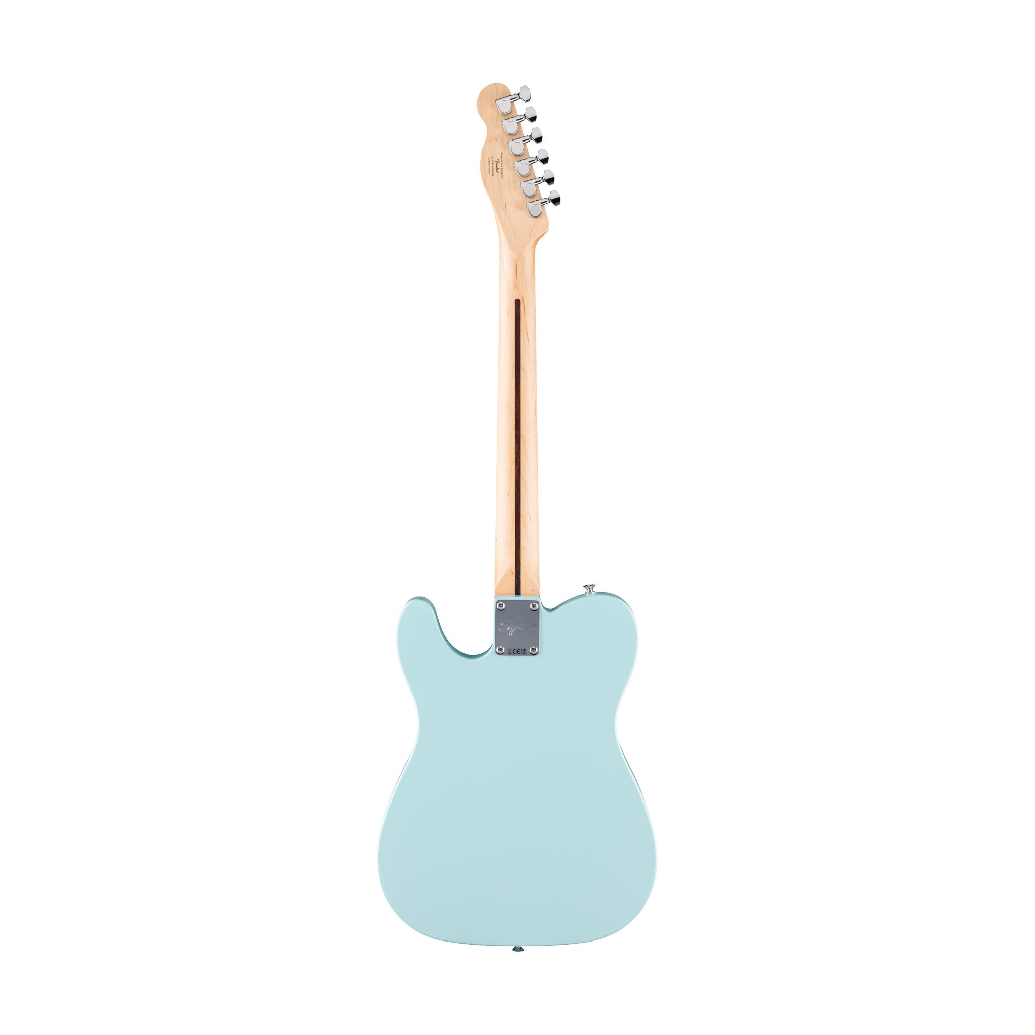 Squier FSR Sonic Telecaster Electric Guitar w/White Pickguard, Laurel FB, Daphne Blue |  SQUIER BY FENDER |  ELECTRIC GUITAR |  Zoso Music