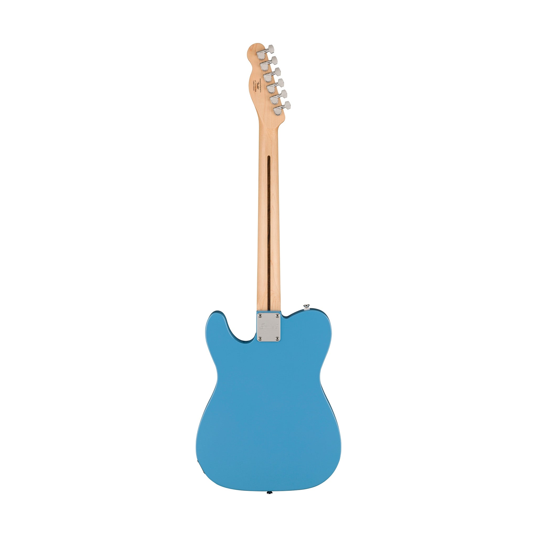 Squier Sonic Telecaster Electric Guitar w/White Pickguard, Laurel FB, California Blue