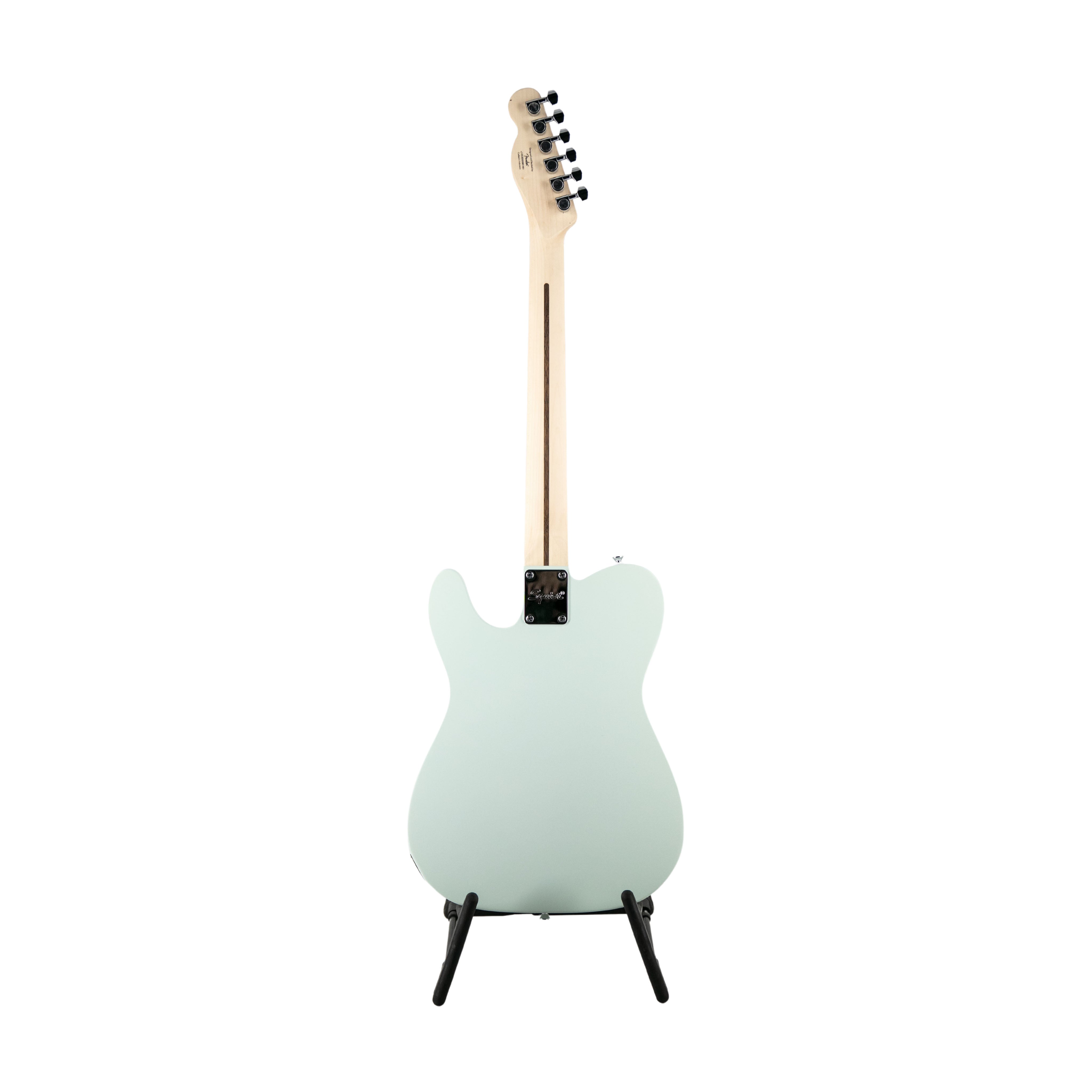 Squier FSR Sonic Telecaster Electric Guitar w/White Pickguard, Laurel FB, Surf Green |  SQUIER BY FENDER |  ELECTRIC GUITAR |  Zoso Music