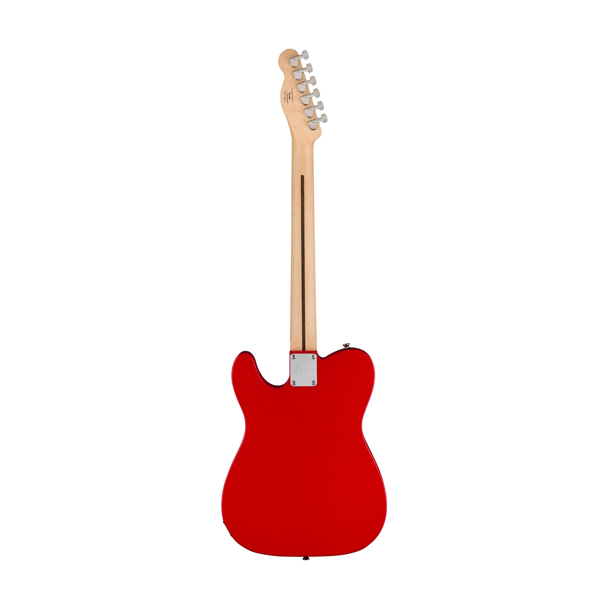 Squier Sonic Telecaster Electric Guitar Bundle w/Black Pickguard, Laurel FB, Torino Red